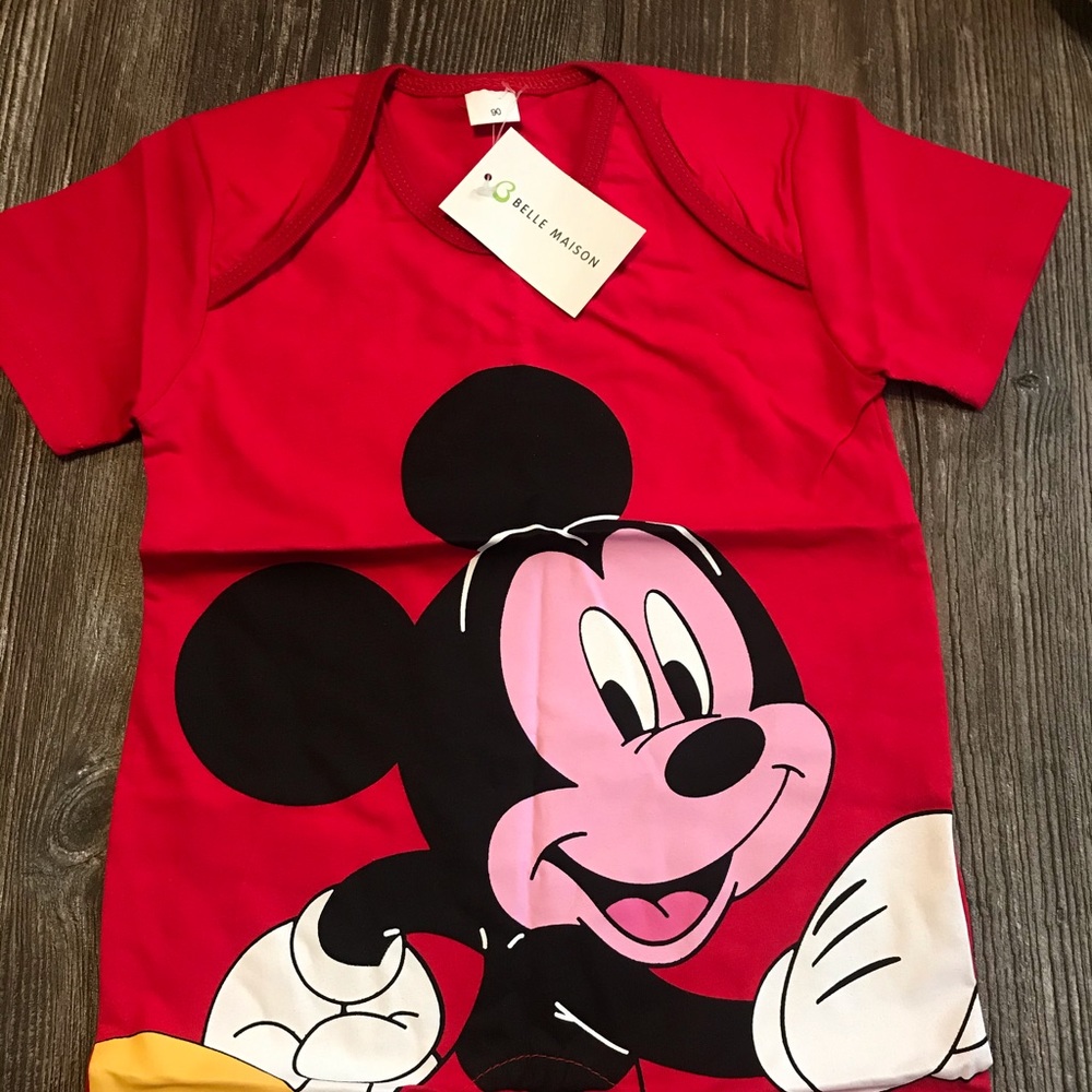 Mickey boy romper